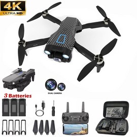 BlissJoy 4K Ultra HD Drone - Foldable, High-Resolutio