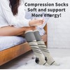 COOLOVER Copper Compression Socks for Women and Men(6 Pairs)-Best Support