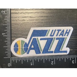 UTAH JAZZ  IRON ON EMBROIDERED PATCH BASKETBALL