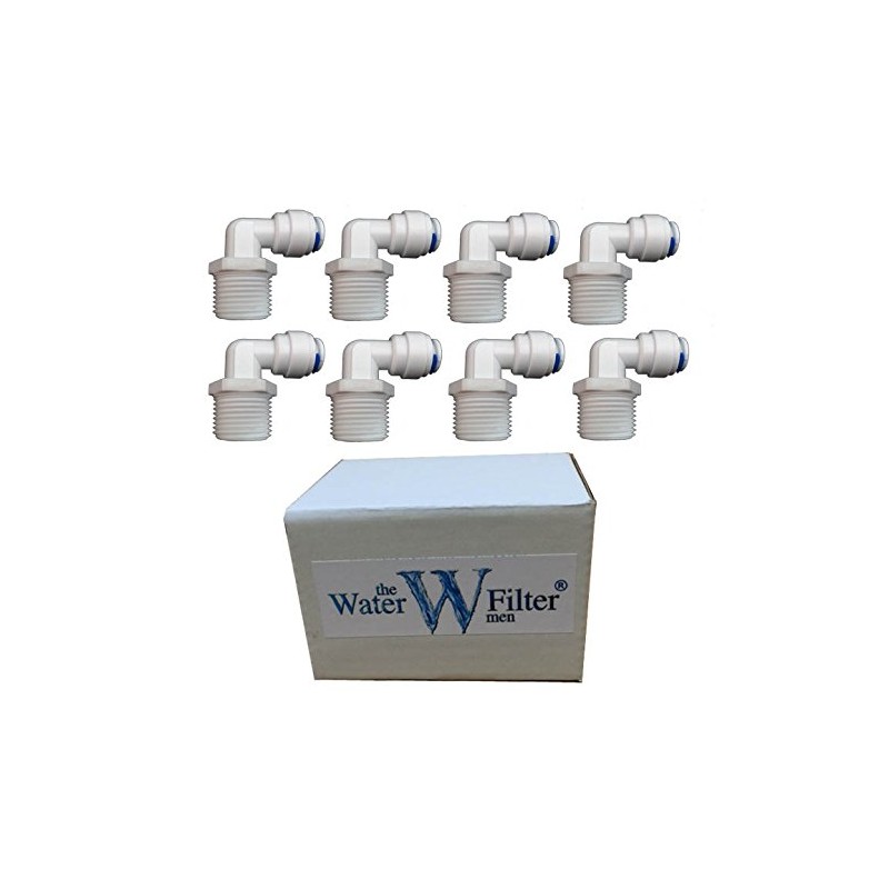 1/4" Elbow Pushfitting for All 1/4" Ports on Water Filter