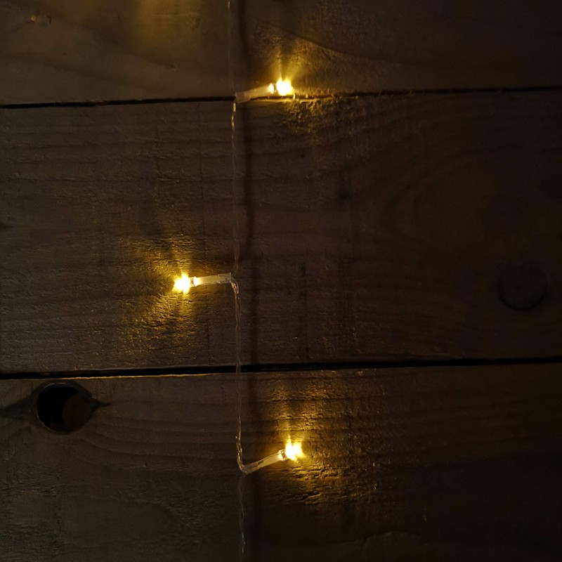 Premier 10m 100 LED Multi-function Christmas Timelights in Warm White