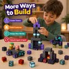 100-Piece Magnetic Building Blocks for Creative STEM Play – Cave