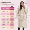 KAWAHOME 3D Pattern Wearable Blanket Hoodie Oversized Warm for Women