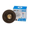 NICOR Lighting 2 inch LED Gimbal Downlight in Oil-Rubbed Bronze,