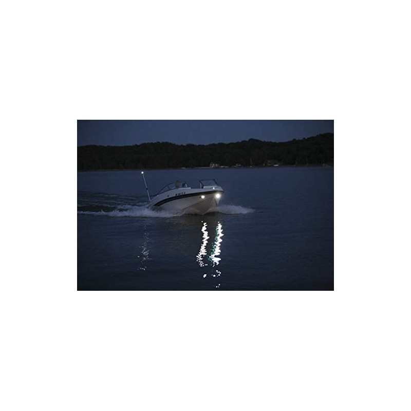 1 PAIR Marine Fishing Pontoon Boat LED Surface Mount Docking