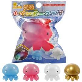 Suntan Glowing Jellyfish Bath Ball 1 Piece Marine Scent Bath Salt Children Boy Girl Toy Included Mascot Included
