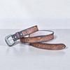 DANIEL'S ARTPLANET Western Belt for Men 1.5” Wide Full Grain
