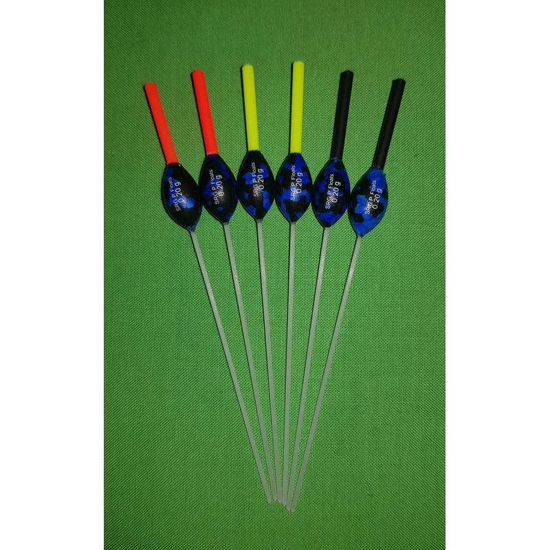 SRG Pole Floats SRG104 Pack of 6 x Pole Floats