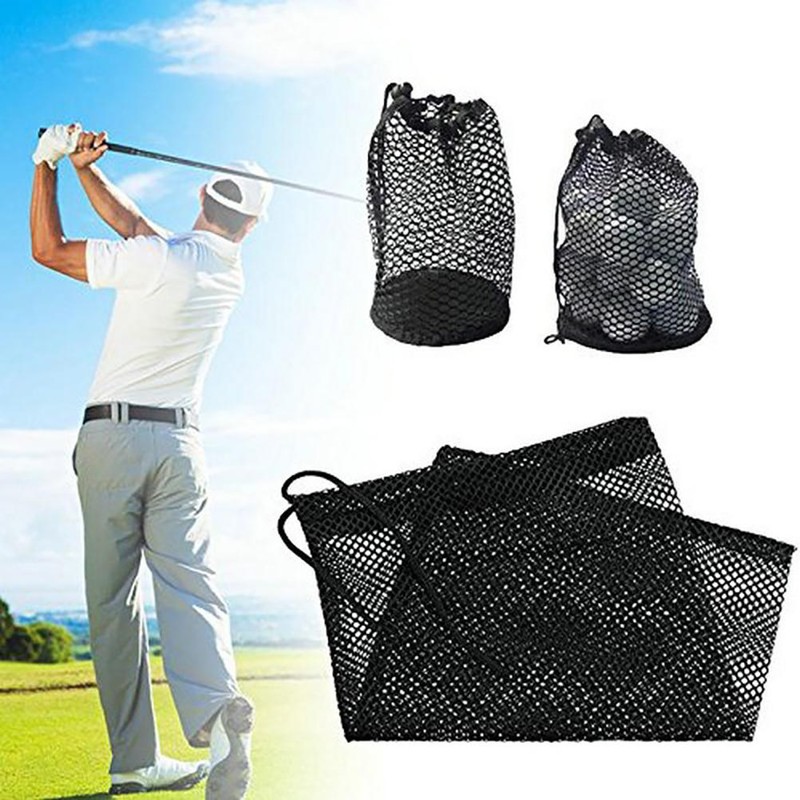 5 Pcs Mesh Stuff Sacks Storage Bags Durable Nylon Mesh