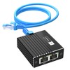 Ethernet Splitter 1 to 2 with Cat6 Cable (4.9FT), High-Speed