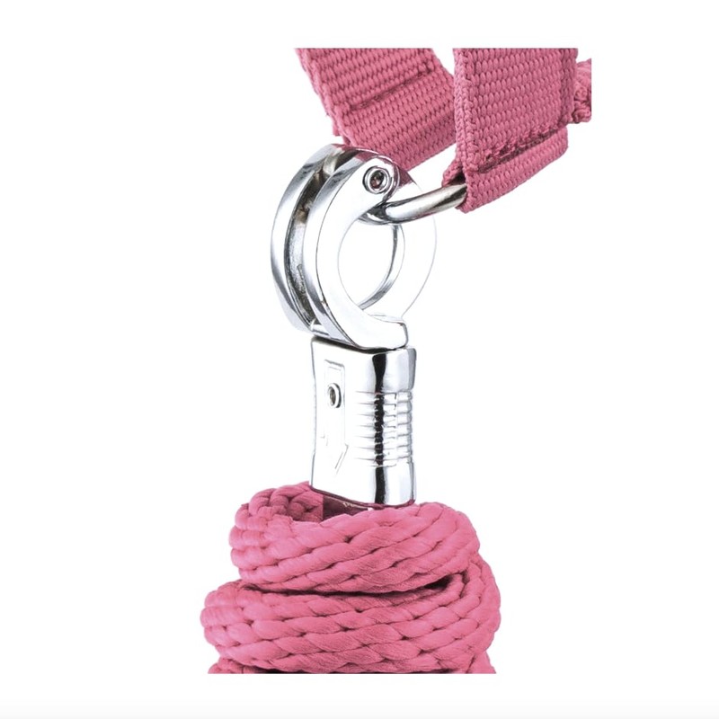 Halter Lead Rope Set with Snap Hook Adjustable Horse Halter