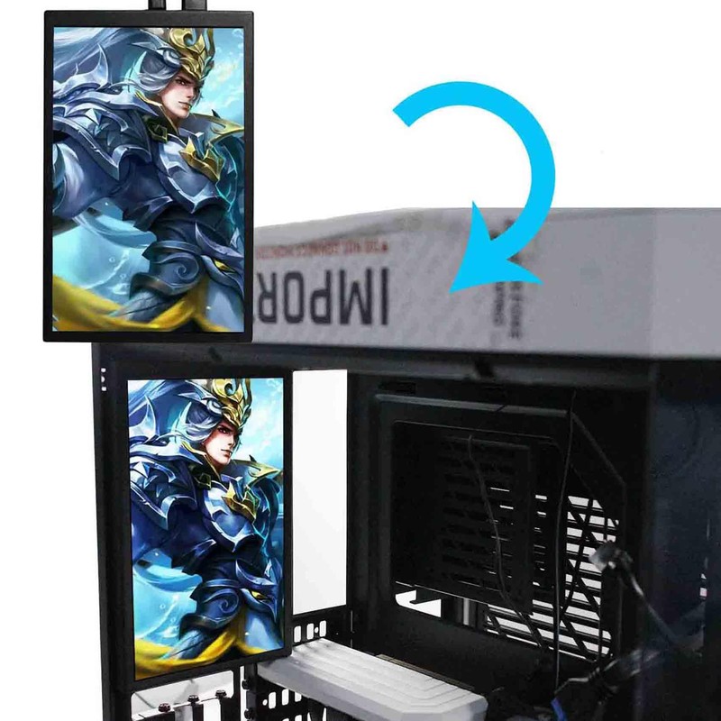 VSDISPLAY 8 Inch Small Mini LCD Monitor 1280x800 IPS Screen