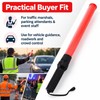 LED Traffic Wand, 21.26 Inch Handheld Lighted Traffic Control Baton,