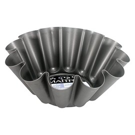 Home Maitre Backform für Pudding, antihaftbeschichtet, 22 cm, Metall, Anthrazit, 23x23x9 cm