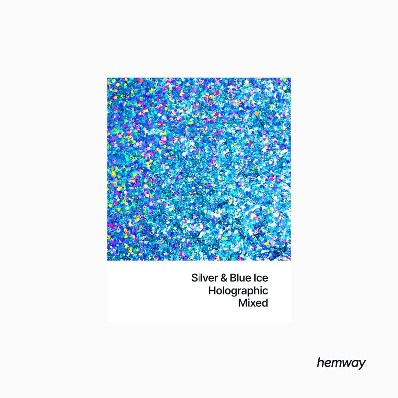 Hemway | Mixed Chunky Polyurethane & Epoxy Resin Glitter -