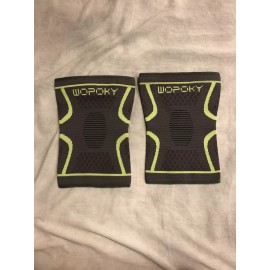 wopoky 2 Wopoky Knee braces compression knee sleeve support new (3xl)