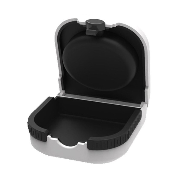 1Pcs Hearing Aids Case, 2.6x2.5x1 Inch Portable Storage Case for
