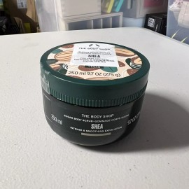 The Body Shop Shea Sugar Body Scrub Intense Smoothing Exfoliation NEW 9.7oz