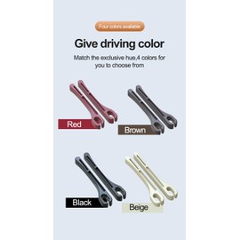 Car Seat Gap PU Filler Set of 2，Stop Things from Dropping，Filler with Organizer & Hook Function,Fill The Gap Between Seat & Console (Black)