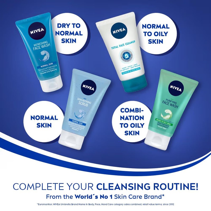 Nivea Refreshing Face Wash | Normal Skin With Vitamin E