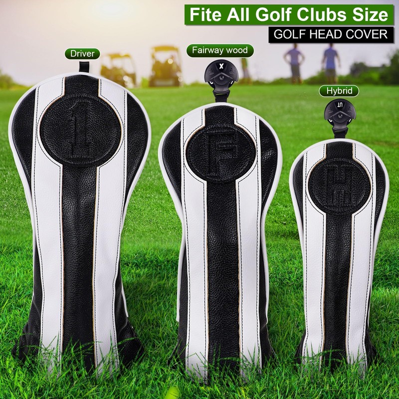 Big Teeth Headcovers Golf Headcovers Set of 3 (1FUT) /