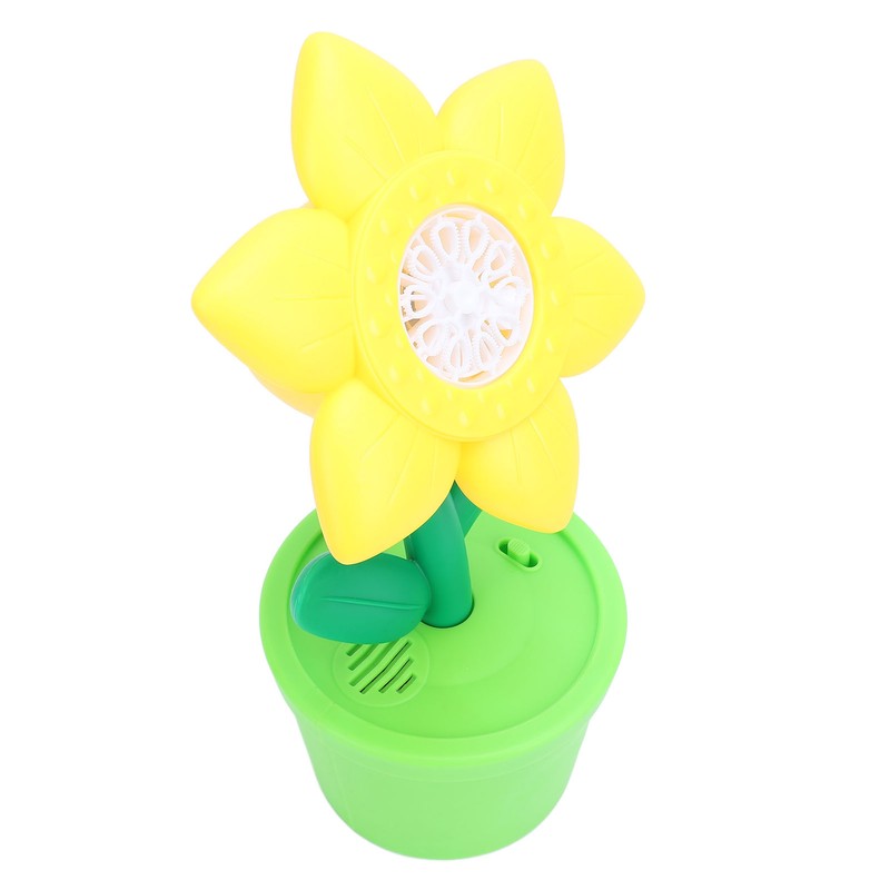 Bubble Machine with LED Light and Music Sunflower Electric Bubble