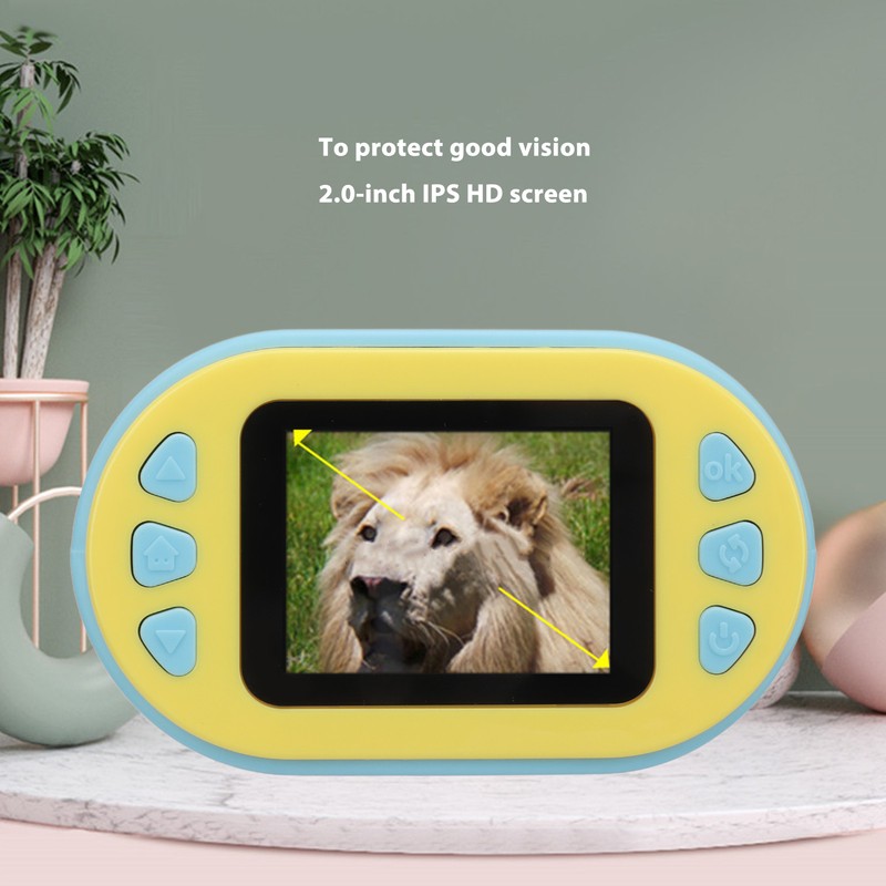 Handheld Mini Microscope Toy Multifunctional 2 Inch Screen 1080P 1000X