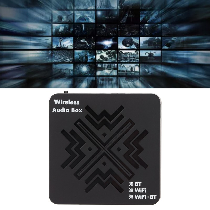 HiFi Wireless Sound Music Receiving Box WiFi Bluetooth 2 in
