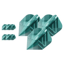 Target Darts Rove Pro Ultra Dart Flights, Pack of 9 - NO.6 Shape Flights, Professional Dart Accessories, Scope Dart Flight Set, Multipack Flights Set, Black & Red