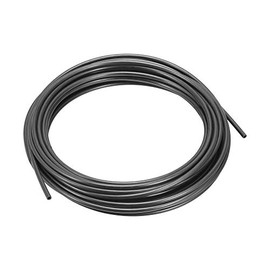 sourcing map Pneumatic Tubing Air Brake Hose Air Line Nylon Tube Pipe 2.5mmID x 4mmOD x 10m Black