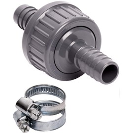 Pangaea Tech Check Valve Kit With Hose Clamps