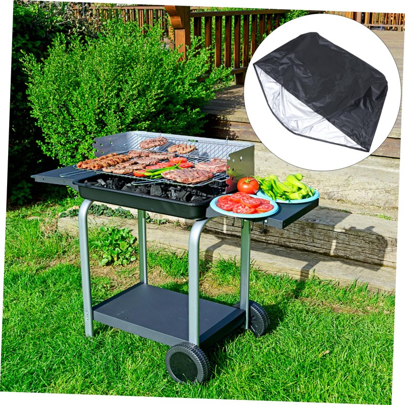 KONTONTY Barbecue Grill Cover Full Coverage BBQ Cover Grill Protector