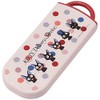 Skater TACC2AG-A Children's Ag+ Antibacterial Trio Set, Chopsticks, Spoon, Fork,