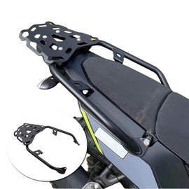 EKSED Motorcycle Rear Rack for Tenere 700 XTZ700 T700 2019 2020 2021 2022 2023 2024 Rear Luggage Racks Extended Shelf Tail Storage Cargo Rear Rack Tenere700 XT700Z Modified Parts, Black