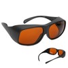 Safety Laser Glasses 532nm 1064nm Wavelength Protective Goggles Wearproof for