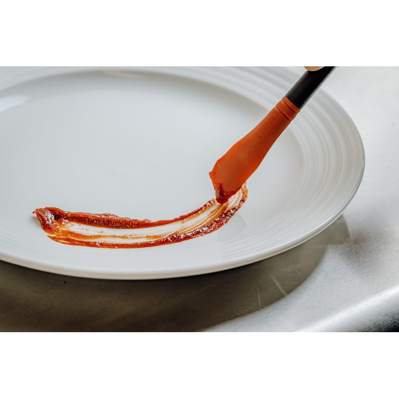 Mercer Culinary Silicone 60 Degree Angle Plating Brush