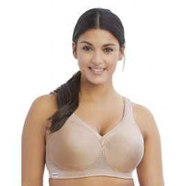 Glamorise Womens MagicLift Seamless Wirefree #1006 Sports Bra, Café, 40D US