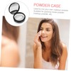 Mikinona Cosmetic Case with Puff Makeup Case Empty Puff Holder