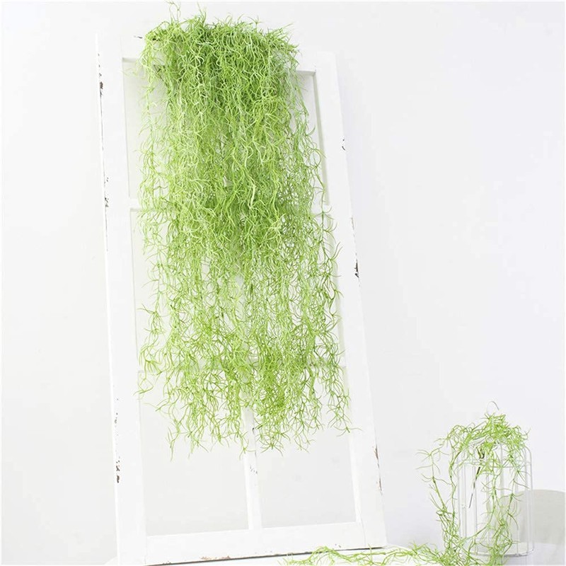 Cherrytree Faux Green Home Decor Artificial Leaves Hanging Bushes Spanish