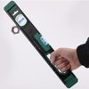 Magnetic Level Ruler with Scale Aluminum Alloy Horizontal Bubble Gauge