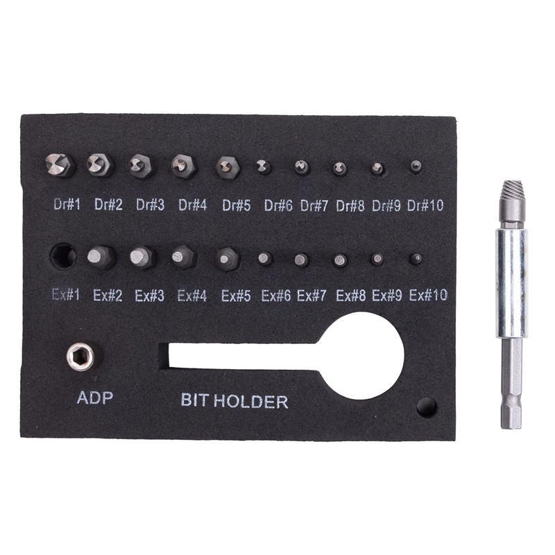 HFS(R) Screw Removal Kit, Screw Removal Bit, Licked Screw, Easy