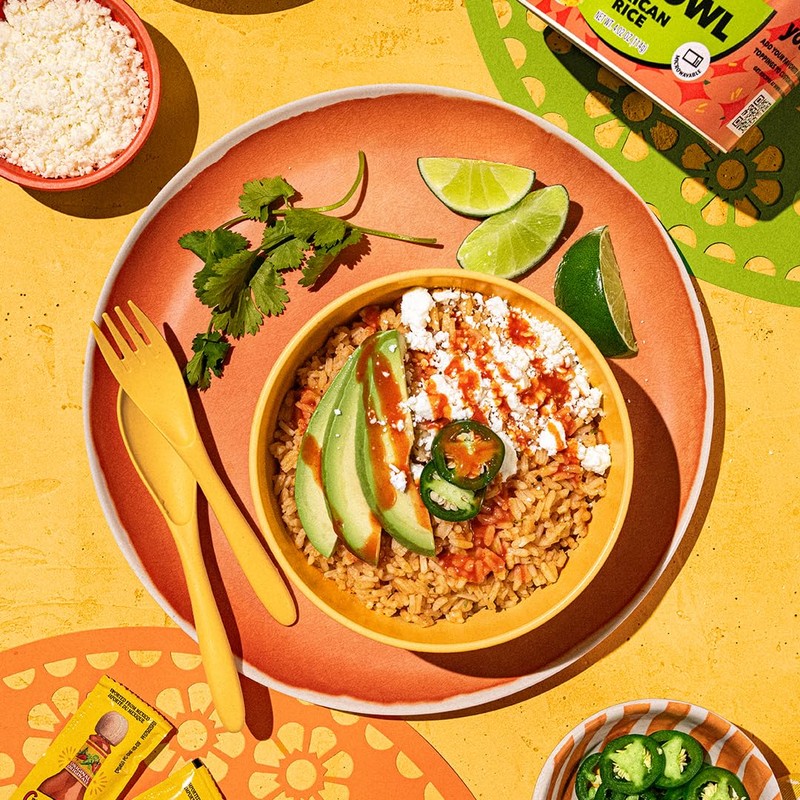 Maruchan Microwavable Mexican Rice Bowl, Instant Spanish Rice, 4.2 Oz,