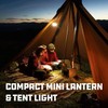 UCO 27033 Outdoor Camping Sprout Hangout Lantern, Black