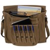 Rothco Vintage Canvas Paratrooper Crossbody Shoulder Bag, Brown