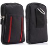 Mens Cell Phone Waist Bag Black, Cell Phone Holster for