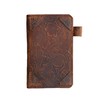 Distressed Genuine Leather Notebook Notepad Cover for Field Notes with