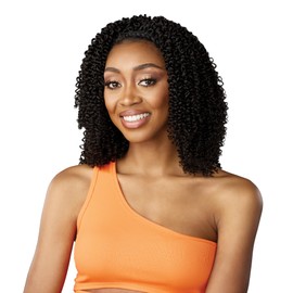 Sensationnel Lulutress crochet braiding hair - 2x pin twist 4b pre made diy all kanekalon synthetic locs twists (1 pack, T1B/30)