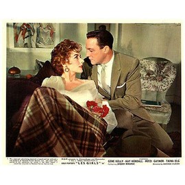 LES Girls Original Lobby Card Gene Kelly Kay Kendall 1957