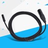 3.5mm Female to 3 Pin XLR Male Cable 24K Gold