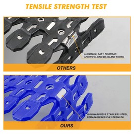 NICECNC Blue Pipe Heat Shield Cover Guard Protector Compatible with Yamaha YZ125/YZ250 2005-2023 Compatible with Husqvarna TC/TX/TE/TE I 125/250/300 2014-2023 See Fitment